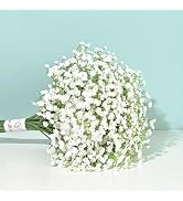12pcs Babys Breath Artificial Flowers,Flores Artificiales Para Decoracion White Flowers,Wedding D...