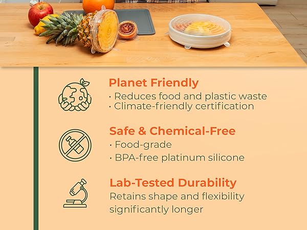 lids replacement safe food premium silicone