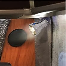 yacht bedroom reading light