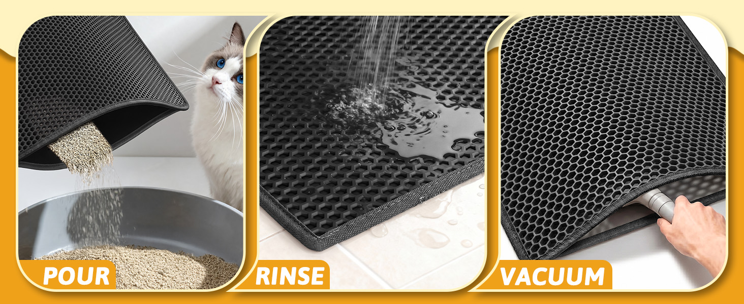 kitty litter mat
