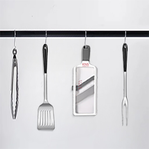 mandoline slicer with hanging handle, space-saving vegetable slicer, compact kitchen tool