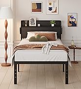 bed frame with storage