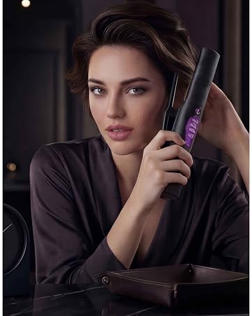 Cordless Titanium Flat Iron for Short Hair
