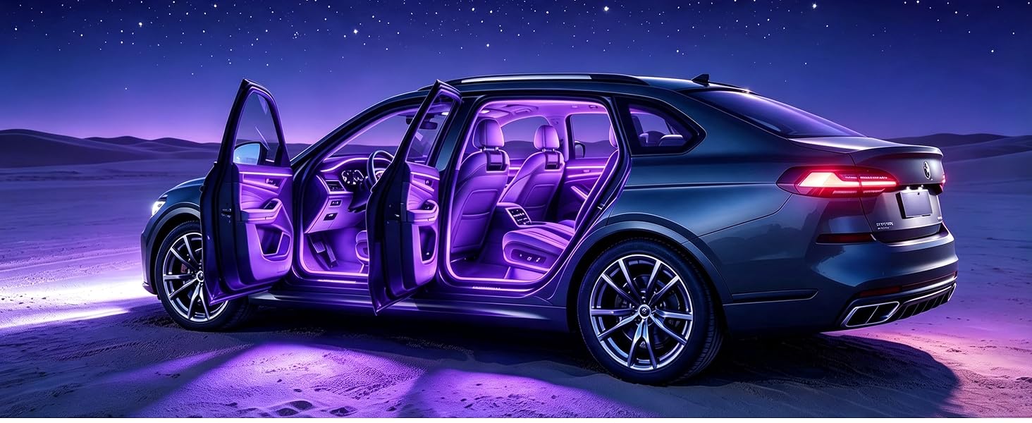 purple lights