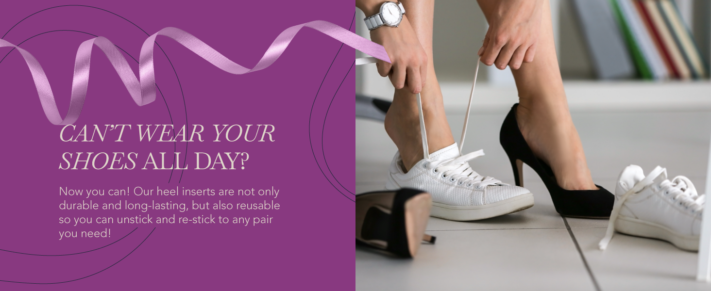 Can't wear your shoes all day?
