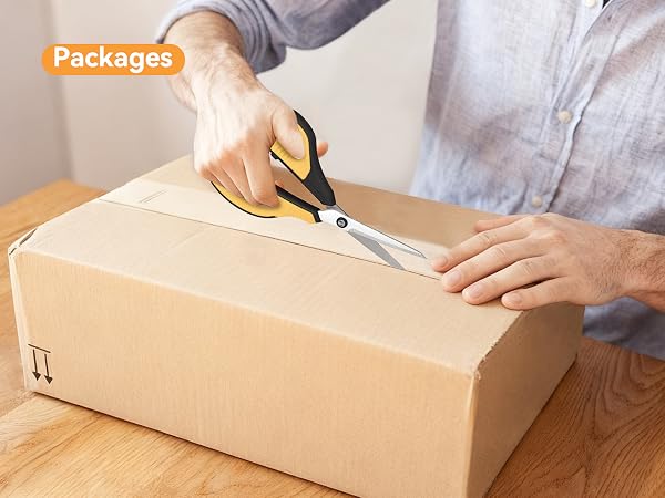 8.5" Scissors All Purpose 3 Pack