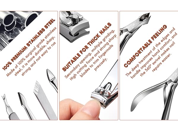 nail set nail accessories nail stuff nails kit pedicure pedicure supplies mens grooming kit tool