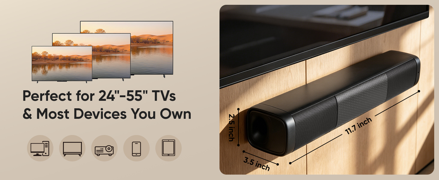 small soundbar