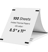100 folded thermal papers