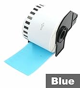 BETCKEY - Continuous Length Labels Replacement for Brother DK-2205 (2.4 in x 100 ft), Compatible ...