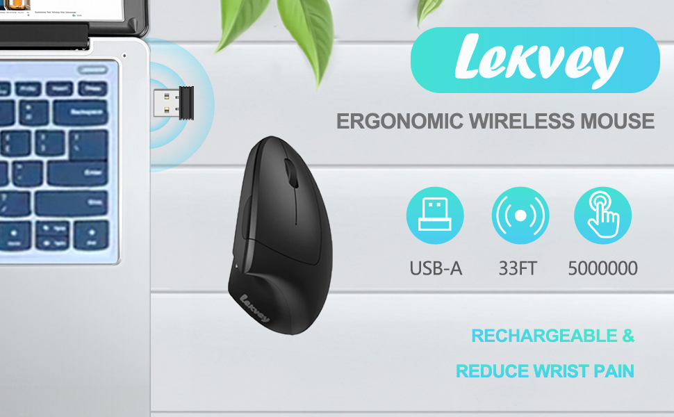 wireless ergonomic mouse