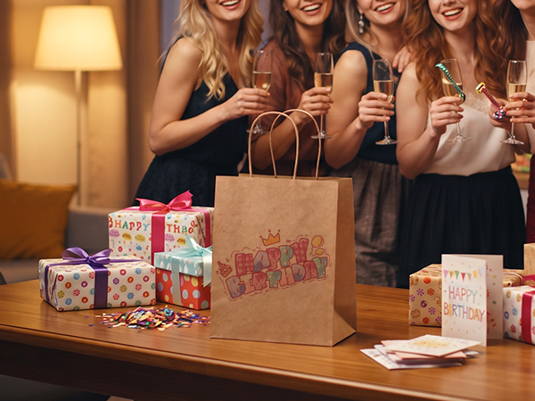 Medium Paper Bags for Birthday Party