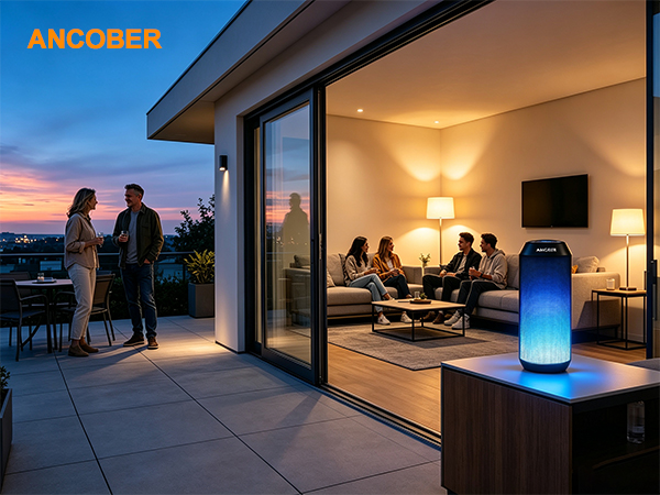 ANCOBER Bluetooth Speaker, Portable Speaker, Wireless Speaker