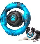 Pamlulu Tough Dog Toys for Aggressive Chewers, Indestructible Dog Toy for Large Dogs, Nylon Chew ...