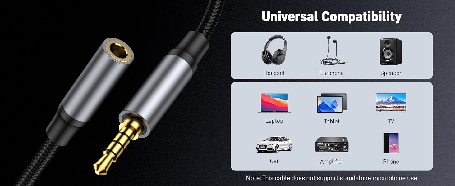 Headphone Extension Cable