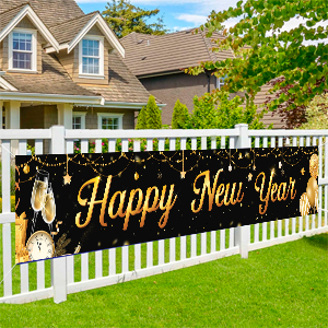 happy new year yard decorations