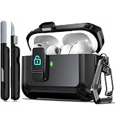 R-fun for AirPods Pro 3 Case (2025) Cover with Cleaning Kit, Military-Grade Heavy-Duty Drop-Resis...