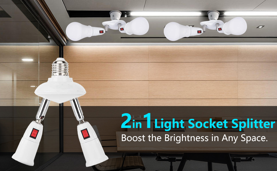 nice light socket splitter