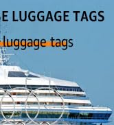 5 Pack Cruise Luggage Tag Holders for Carnival, NCL, Princess, MSC Cruise Ships, Clear Cruise Tag...