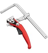 MAXPOWER Ratcheting Table Clamp, Quick Release Clamp For MFT and Guide Rail System, Bar Clamp wit...