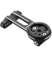 ROCKBROS Out-Front Bike Computer Mount - Aluminum, Compatible with Garmin, Bryton, Wahoo