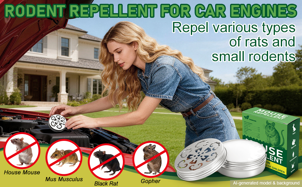 rodent repellent for car engines