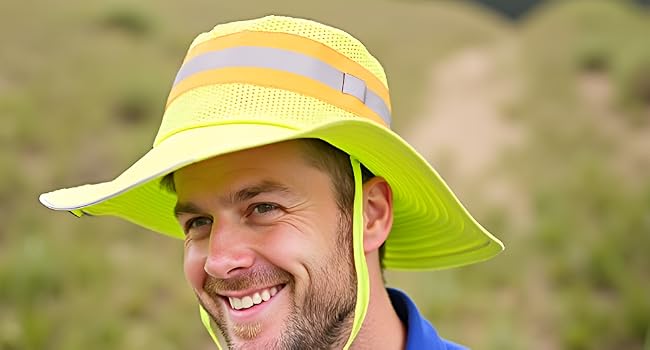 High Visibility Reflective Sun Hat