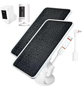 Solar Panel Charging for Ring Spotlight Cam Battery, Stick Up Cam Battery(Not for Ring Pro series...