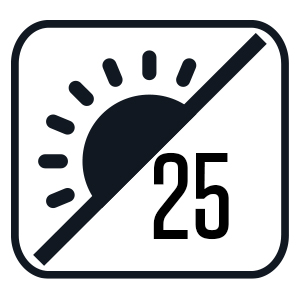 25 UPF