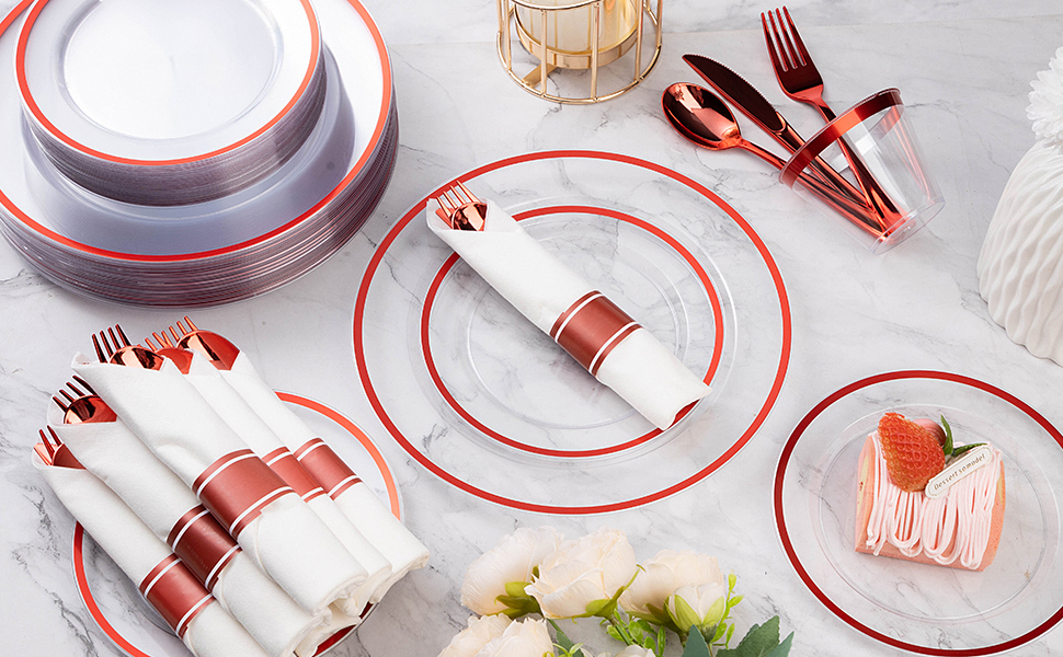 Goodluck plastic cutlery for a delightful dining experience.