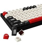 DAIDAI×AJAZZ PBT Keycaps 122 Keys, MOA Profile Keycaps. Two-Color Injection-Molded Opaque for 61/...