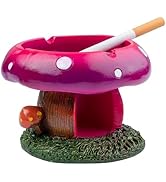 Home Ashtray, Handmade Cool Resin Ashtrays for Cigarettes as Home Decoration, Outdoor Ashtray for...