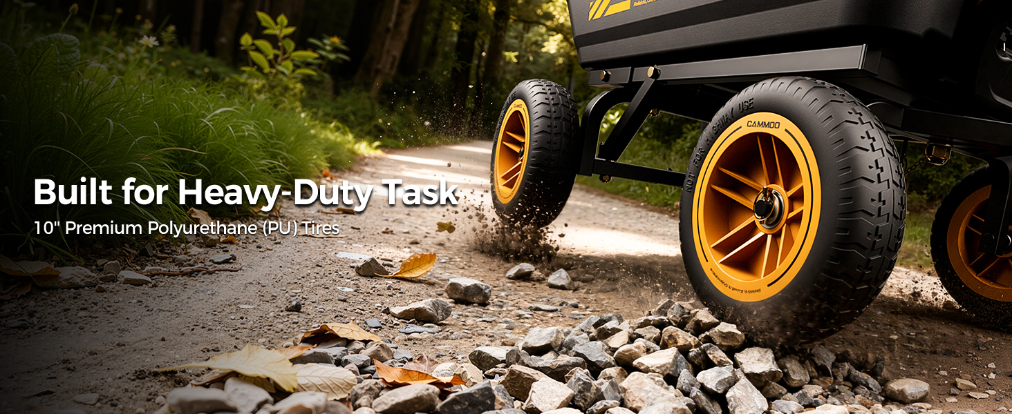 4 wheel wheelbarrow