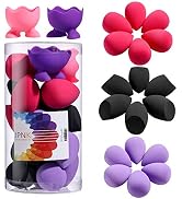 JPNK Makeup Sponge Set 18 Pcs Set Beauty Sponge Foundation Blending Latex-free Sponge with 2 Pcs ...