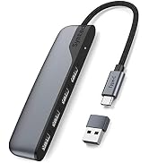 USB C to USB Hub 4 Ports, Syntech Type C to USB 3.0 Hub with a USB C to USB Adapter (USB 2.0), Th...