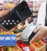 magnetic phone wallet for back of phone gecko travel tech