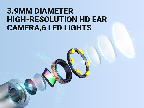 Otoscope with Light Ear Camera Ear Scope Otoscope Camera