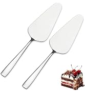 Kucensi Cake Pie Servers, 9.06" Stainless Steel Wedding Cake Cutter with Serrated Edges, Pie Spat...