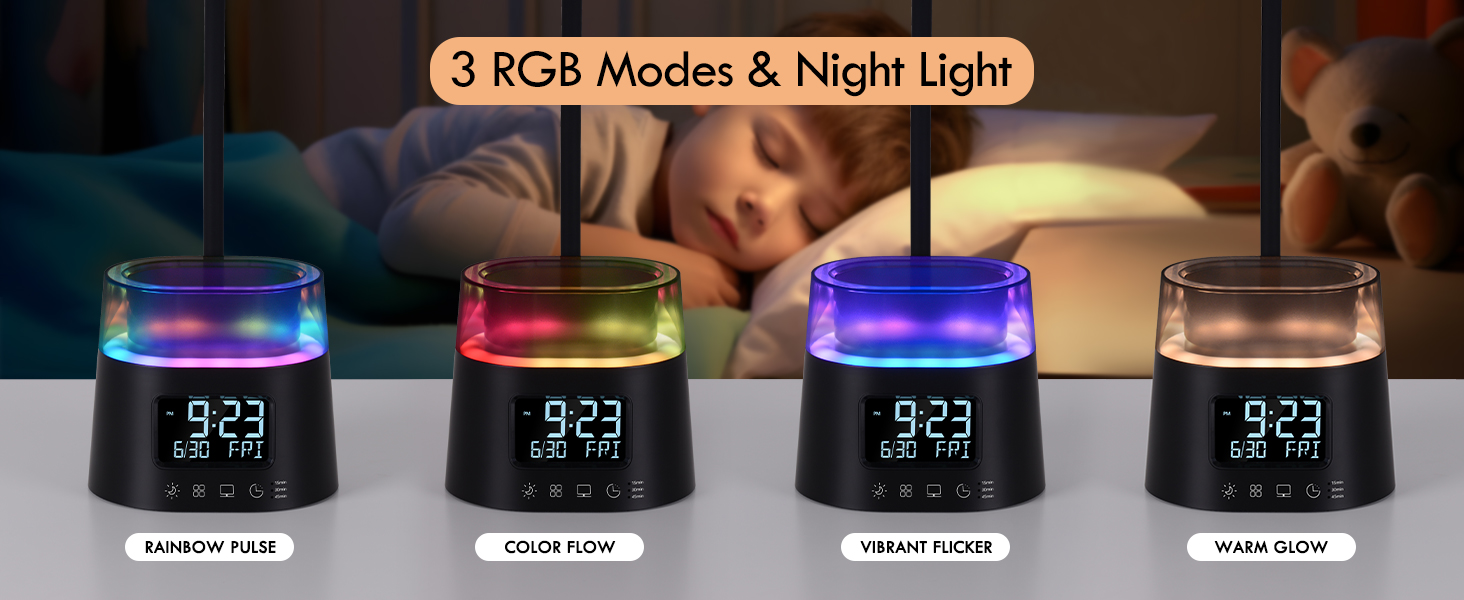 RGB Desk Lamp & Night Light