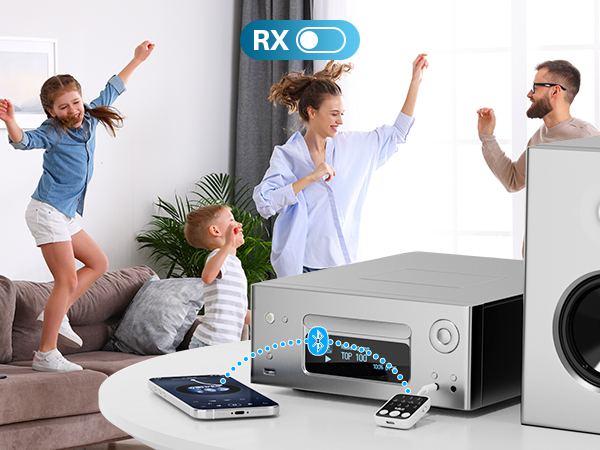 bluetooth receiver for home stereo