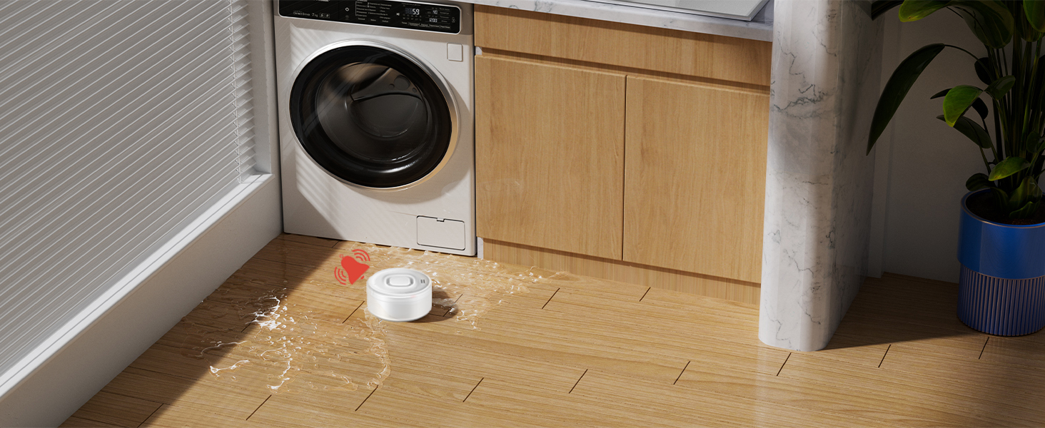 Water Leak Detector Sensor Alarm Home Water Flooding Monitor