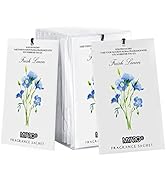 MYARO 12 Packs Linen Scented Sachets for Drawer and Closet, Long-Lasting Sachets Bags Air Freshen...