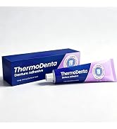 2Pcs Denture Adhesive, All-Day Secure Hold for Loose False Teeth, Thermoplastic Denture Adhesive,...