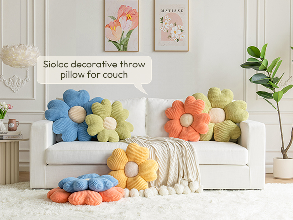 Sioloc decorative pillow for couch
