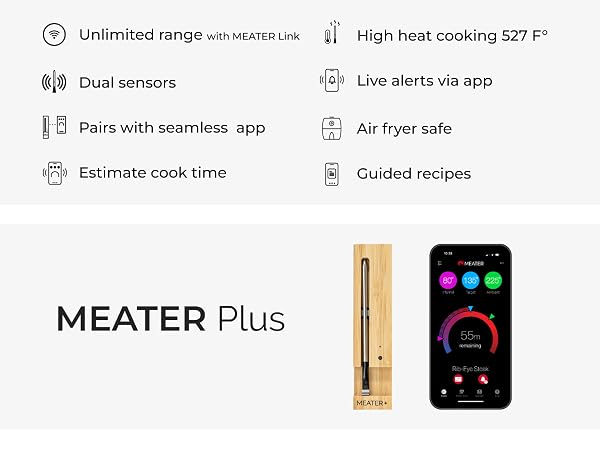 MEATER PLUS PRODUCT FEATURES