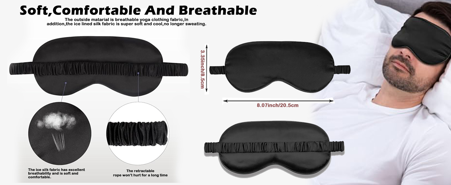 Sleep Masks Satin Eye