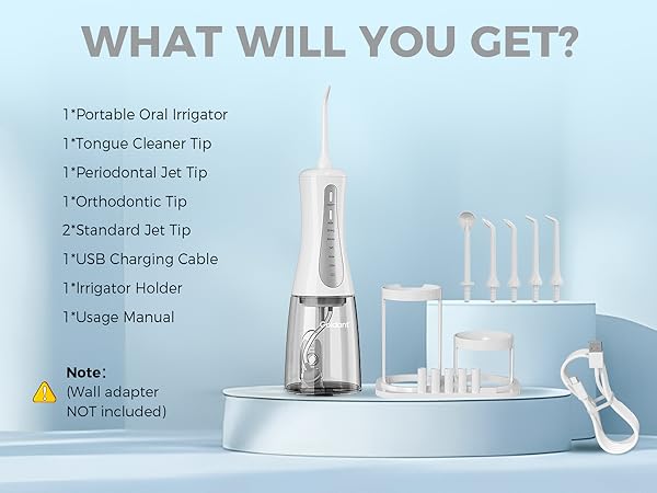 cordless water flosser