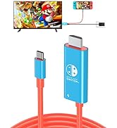 Portable HDMI Cable Compatible with Nintendo Switch NS/OLED, This Type-C to HDMI Conversion Cable...