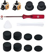 Mcbazel 15 in 1 Joystick Repair Kits for PS5 Controllers, 3D Analog Joystick Thumbstick Replaceme...