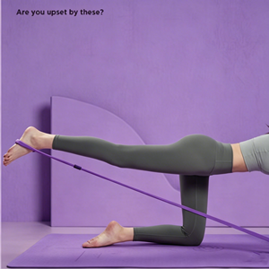 leg hip exercise ropes